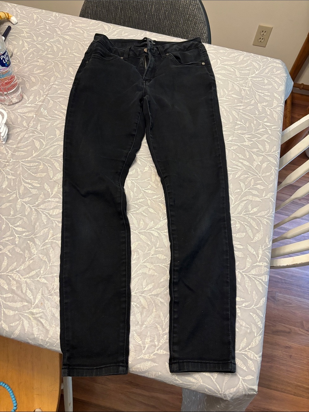 1822 Denim Black Women's Jeggings